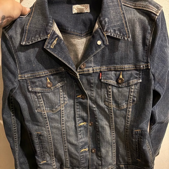 Levi's Dark Blue Jean Jacket - Picture 1 of 1